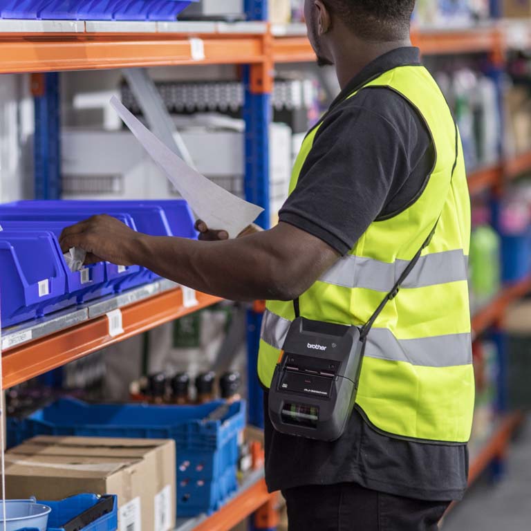 aplicacio etiquetadora portatil brother en almacen