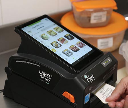 impresora térmica etiquetas inteligente