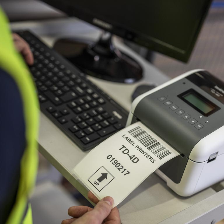 impresora semindustrial de etiquetas brother