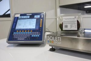 bascula etiquetadora industrial