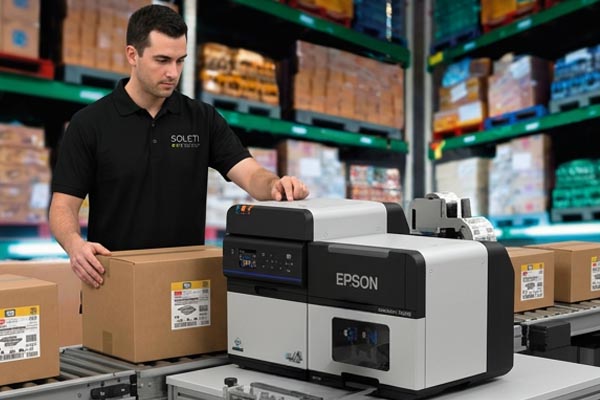 impresoras de etiquetas a color epson